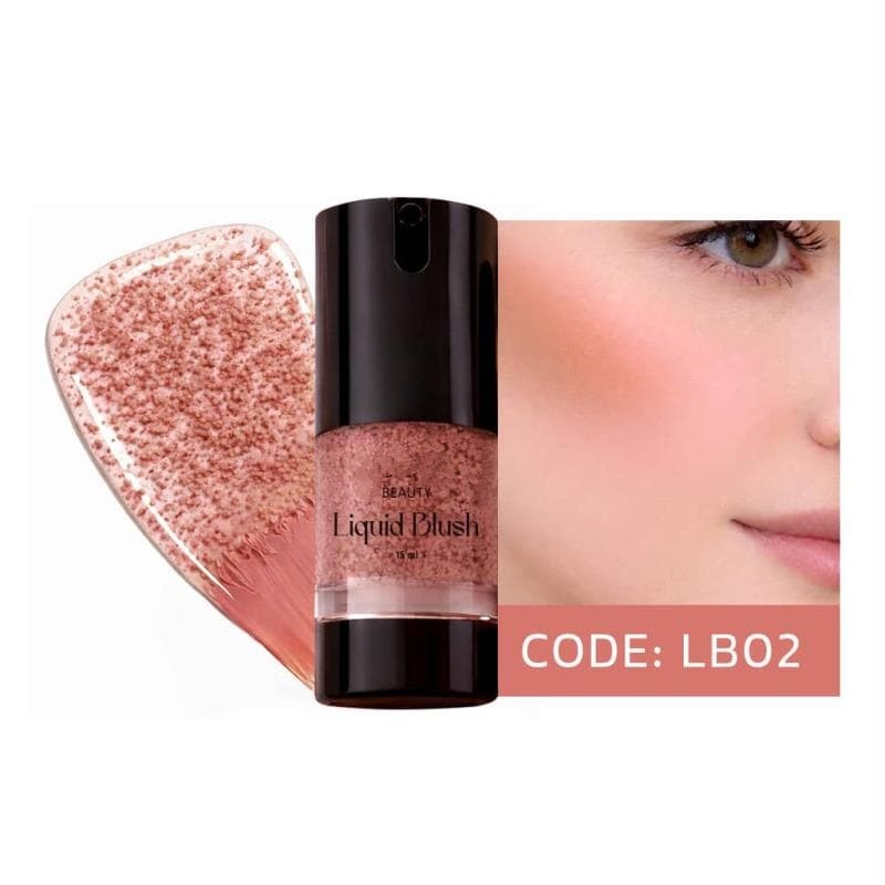 رژگونه مایع کد LB 02 مناسب انواع پوست