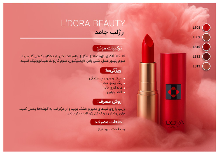 رژلب جامد LS 09